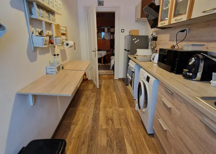 етаж от къща с двор Apartman